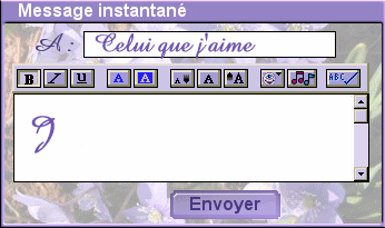 mon message instantane